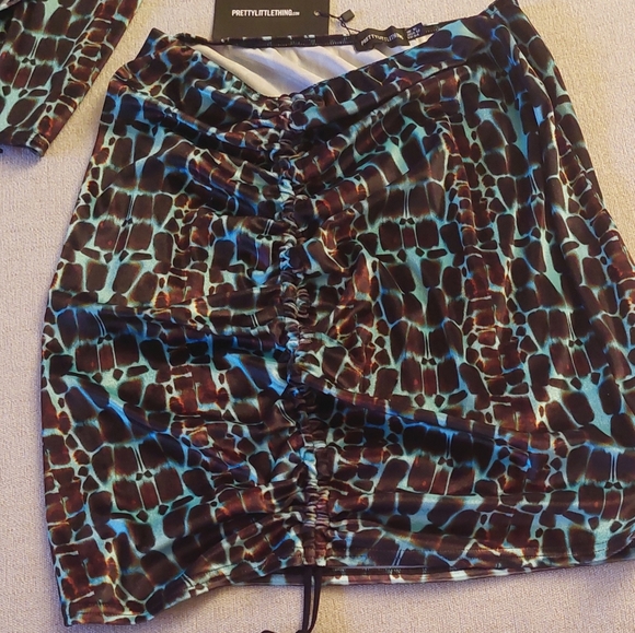Leapord print soft 2 piece set - Picture 3 of 4